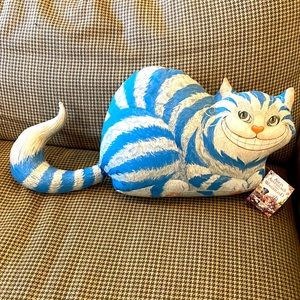 Vintage Cheshire Cat Pillow by Toy Works